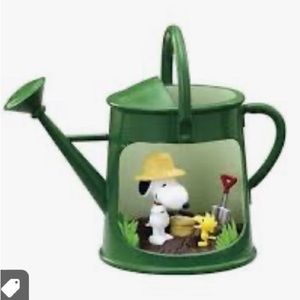 Snoopy’s Life in a Bottle Watering Can Figurine Trinket